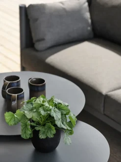 Mesa de centro Mill, Anthracite, Small High Ø50 cm