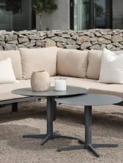 Mesa de centro Mill, Anthracite, Large Ø75 cm