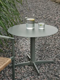 Mesa de centro Mill, Nordic green, Medium Ø60 cm