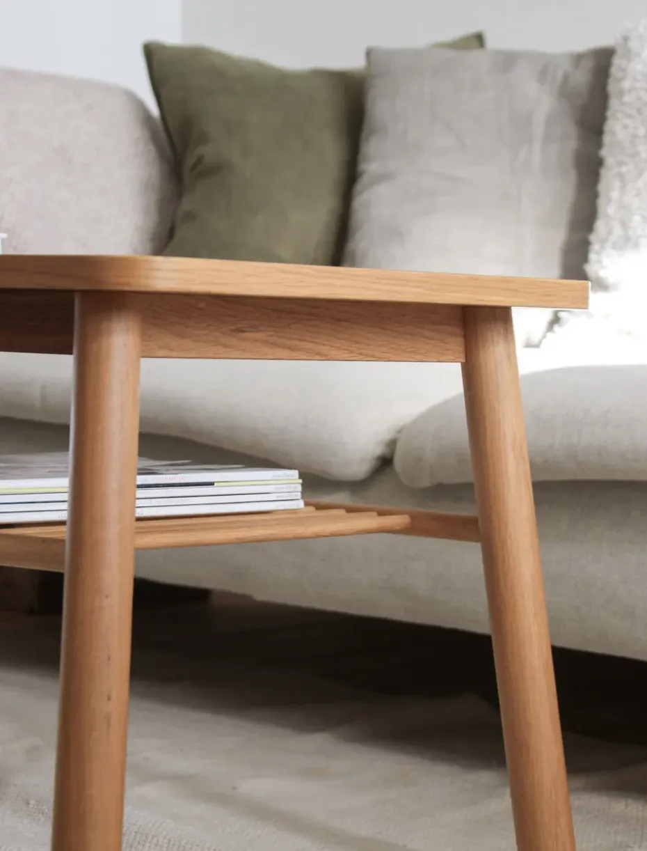 Mesa de centro Mino, Roble