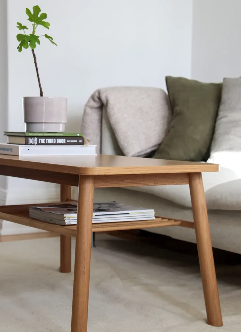 Mesa de centro Mino, Roble