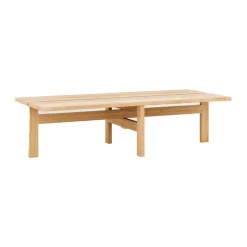 Mesa de centro Moebe rectangular coffee table large, Roble