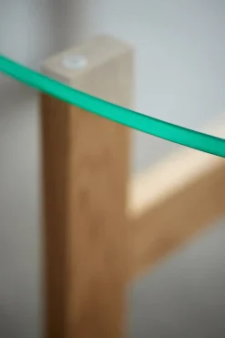 Mesa de centro Moebe Round Ø88 cm, Roble