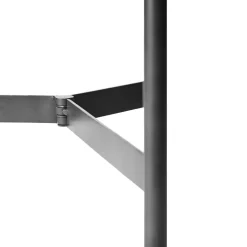 Mesa de centro Nevada Ø70 cm, Negro