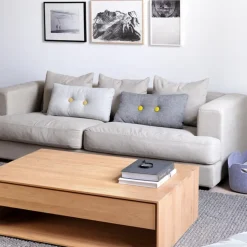 Mesa de centro Nordic, Roble aceitado 1 cajón 120x70 cm