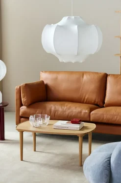 Mesa de centro Nyhem 89x59x37 cm, Naturlackad ek