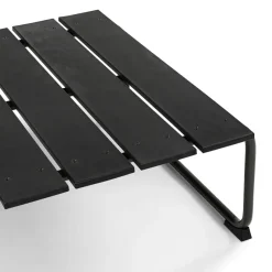 Mesa de centro Ocean lounge table 70x70x30 cm, Black