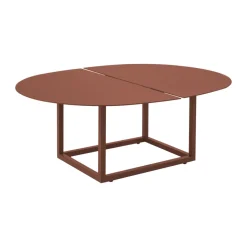 Mesa de centro Olive, Zin red, 110x80 cm