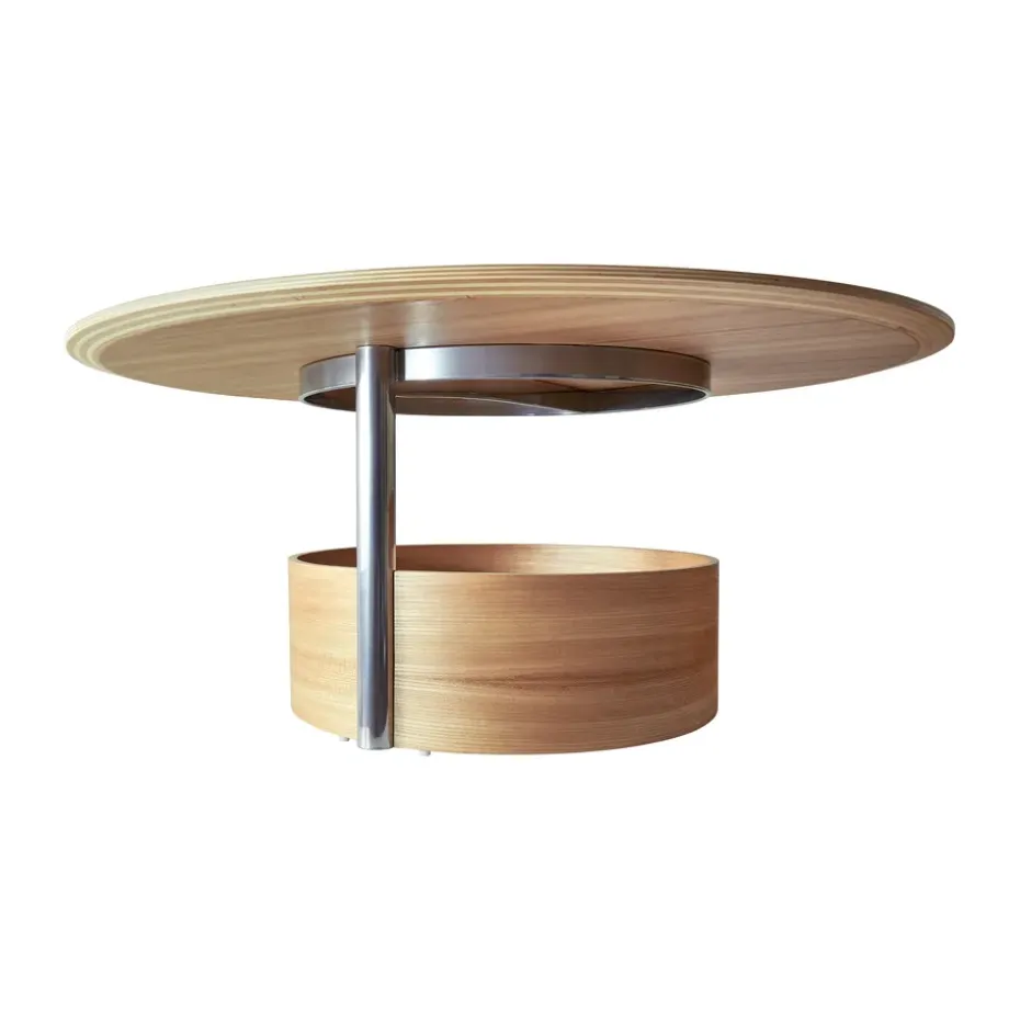 Mesa de centro Parasol L Ø90 cm, Oak