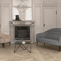 Mesa de centro Pedrera, Patas negras