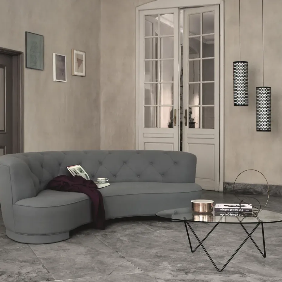 Mesa de centro Pedrera, Patas negras