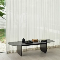 Mesa de centro PI, Mahogny dark brown