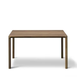 Mesa de centro Piloti 6720, Roble ahumado - altura 35 cm