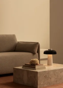 Mesa de centro Plinth, Grey galaxy, low