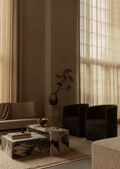 Mesa de centro Plinth, Multi, rose, low