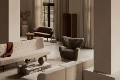 Mesa de centro Plinth, Multi, rose, low