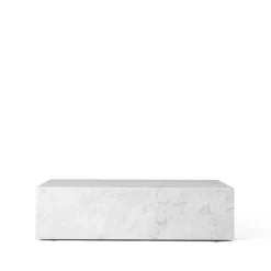 Mesa de centro Plinth, White, low