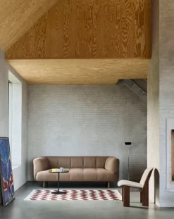 Mesa de centro Pyro Ø45 cm, Negro-negro