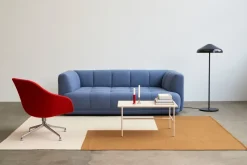 Mesa de centro Rebar 80x49x40,5 cm, Beige marble-alabaster