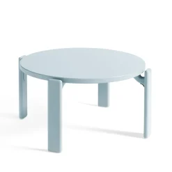 Mesa de centro Rey Ø66,5x32 cm, azul pizarra