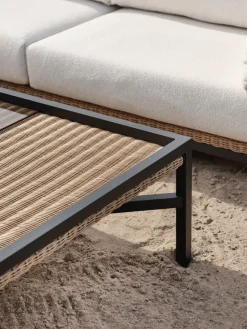 Mesa de centro Shell, Negro