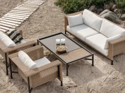 Mesa de centro Shell, Negro