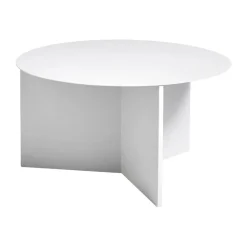 Mesa de centro Slit Ø65 cm, White