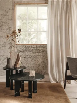 Mesa de centro Taula Ø67x35 cm, Black