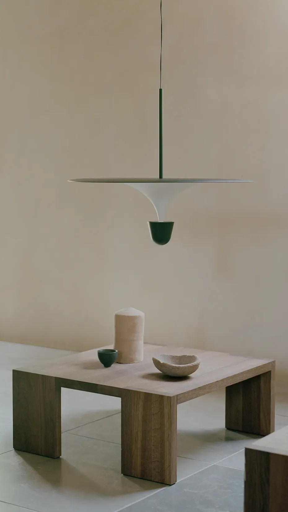 Mesa de centro Tennon, Roble ahumado, 61×43 cm