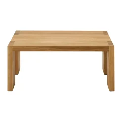 Mesa de centro Tennon, Roble, 61x61 cm