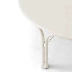 Mesa de centro Thorvald SC109 , Ivory, Ø115 cm