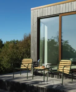 Mesa de centro Vig Robinia 55x45 cm, Green