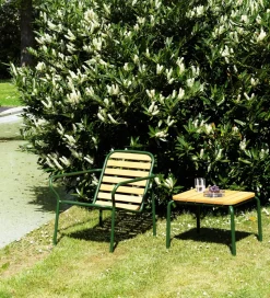 Mesa de centro Vig Robinia 55x45 cm, Green