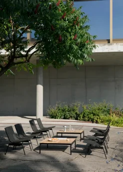 Mesa de centro Ville Outdoor AV50, Warm black-teak