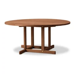 Mesa de centro/café BM80 Mogensen Ø120 cm, Roble ahumado y aceitado