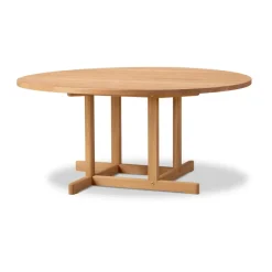 Mesa de centro/café BM80 Mogensen Ø120 cm, Roble aceitado