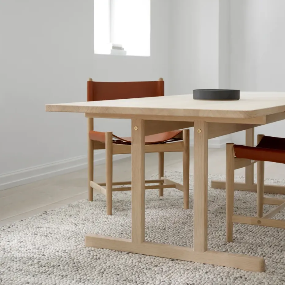 Mesa de comedor 6286, Roble aceitado