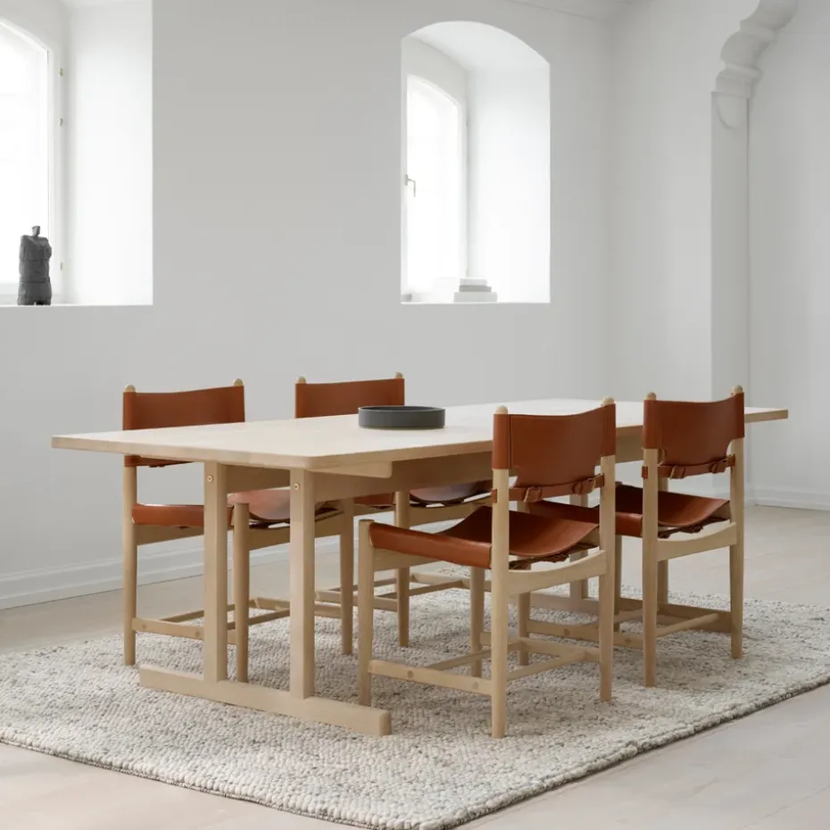 Mesa de comedor 6286, Roble enjabonado