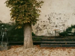 Mesa de comedor 9A, Verde claro roble-negro, Ø120 cm