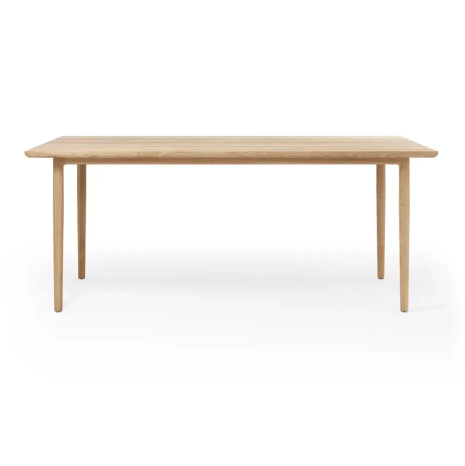 Mesa de comedor Arv 90x180 cm, Roble aceitado