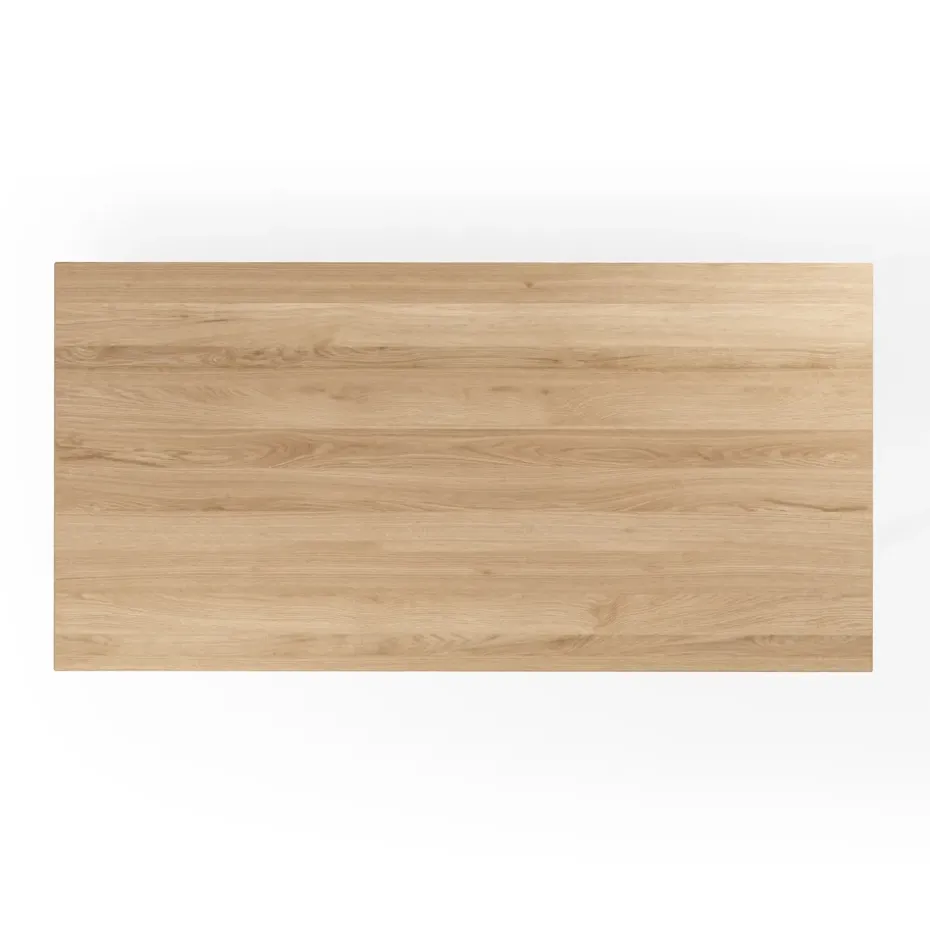 Mesa de comedor Arv 90x180 cm, Roble aceitado