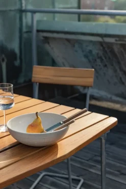 Mesa de comedor B31, Roble aceitado - estructura galvanizada en caliente