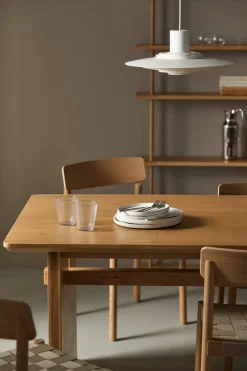 Mesa de comedor Berghem 90x220 cm, Laqurered oak