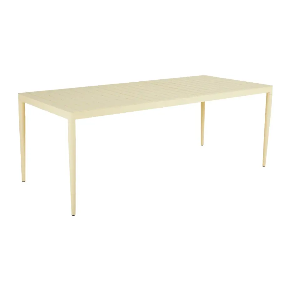 Mesa de comedor Bigby, Lemon, 195x90 cm