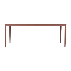 Mesa de comedor Bigby, Zin Red, 195x90 cm