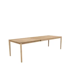Mesa de comedor Bok extensible, Oak wax oil 100x180/280 cm