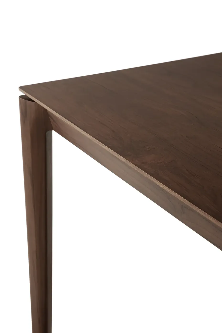 Mesa de comedor Bok 180x90 cm, Lackad teak brown