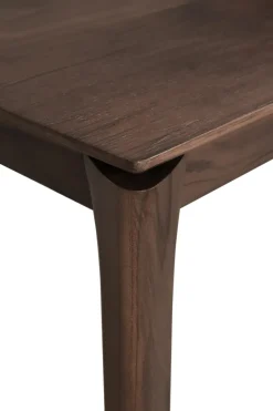 Mesa de comedor Bok 180x90 cm, Lackad teak brown