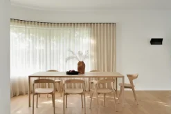 Mesa de comedor Bok 200x95 cm, Roble con aceite duro encerado