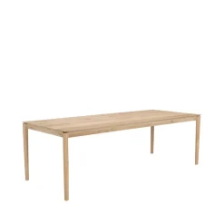 Mesa de comedor Bok 240x100 cm, Roble con aceite duro encerado